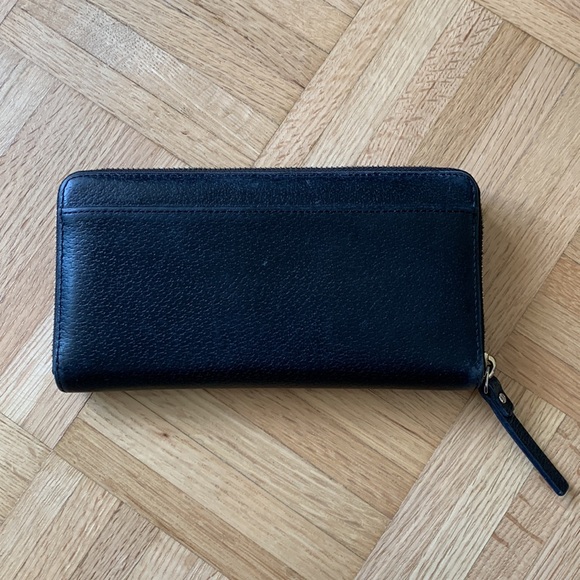 Kate Spade black leather neda grove street wallet - Picture 2 of 5